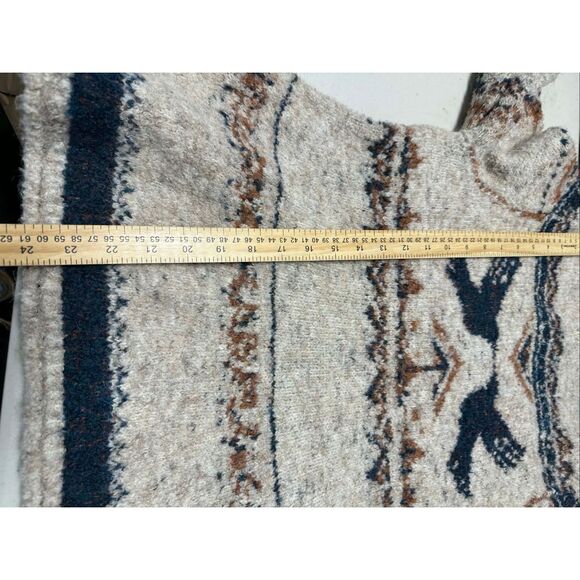 New Anthropologie Pilcro Long-Sleeve Mock-Neck Bird Jumper Size M - Picture 9 of 13